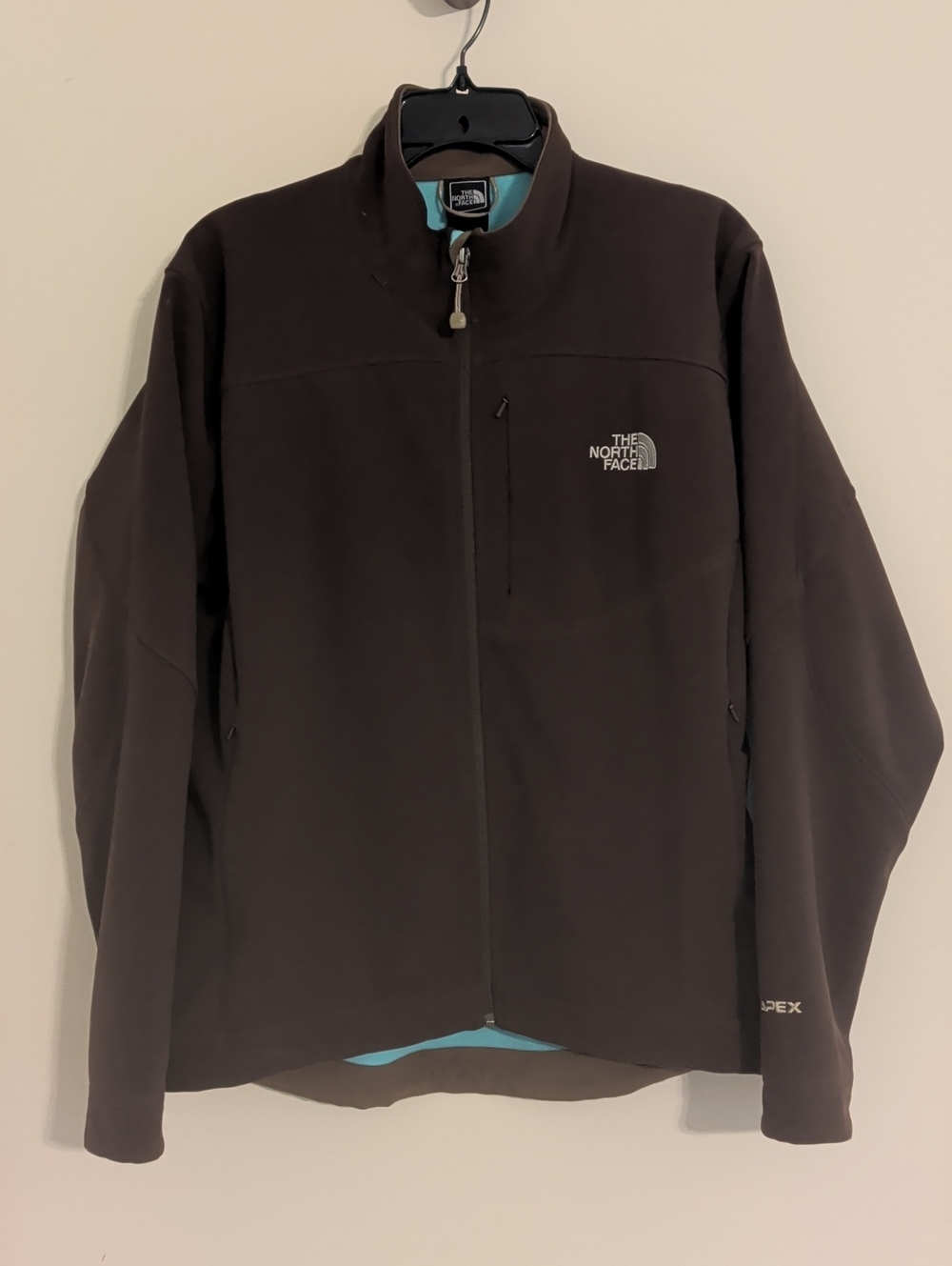 The North Face Women's Dark Brown Full-Zip Apex Performance Jacket